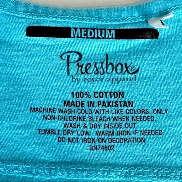 Florida Gators Turquoise Pineapple Tank Top M - Picture 3 of 7